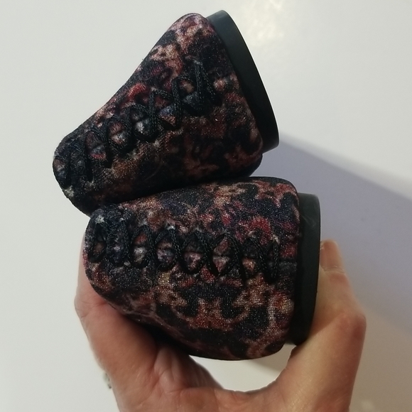 LUCKY BRAND Emmie Black Paisley Brocade Velvet Ballet Flat Shoe - NWOT - Picture 8 of 8